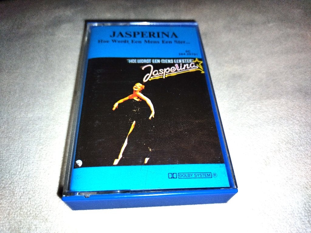 Jasperina de Jong | Hoe wordt een mens een ster... (MC), Cd's en Dvd's, Cassettebandjes, Gebruikt, 1 bandje, Ophalen of Verzenden