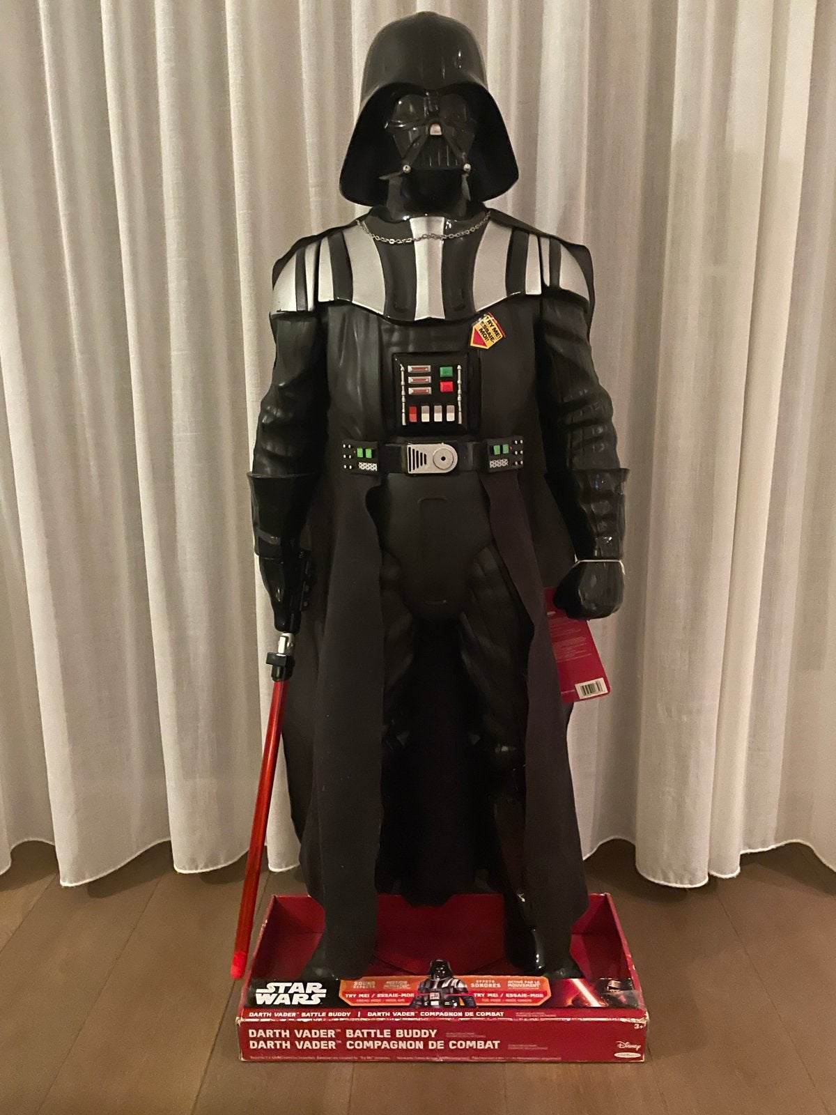 Star Wars Darth Vader Battle Buddy 120 cm, Ophalen, Zo goed als nieuw
