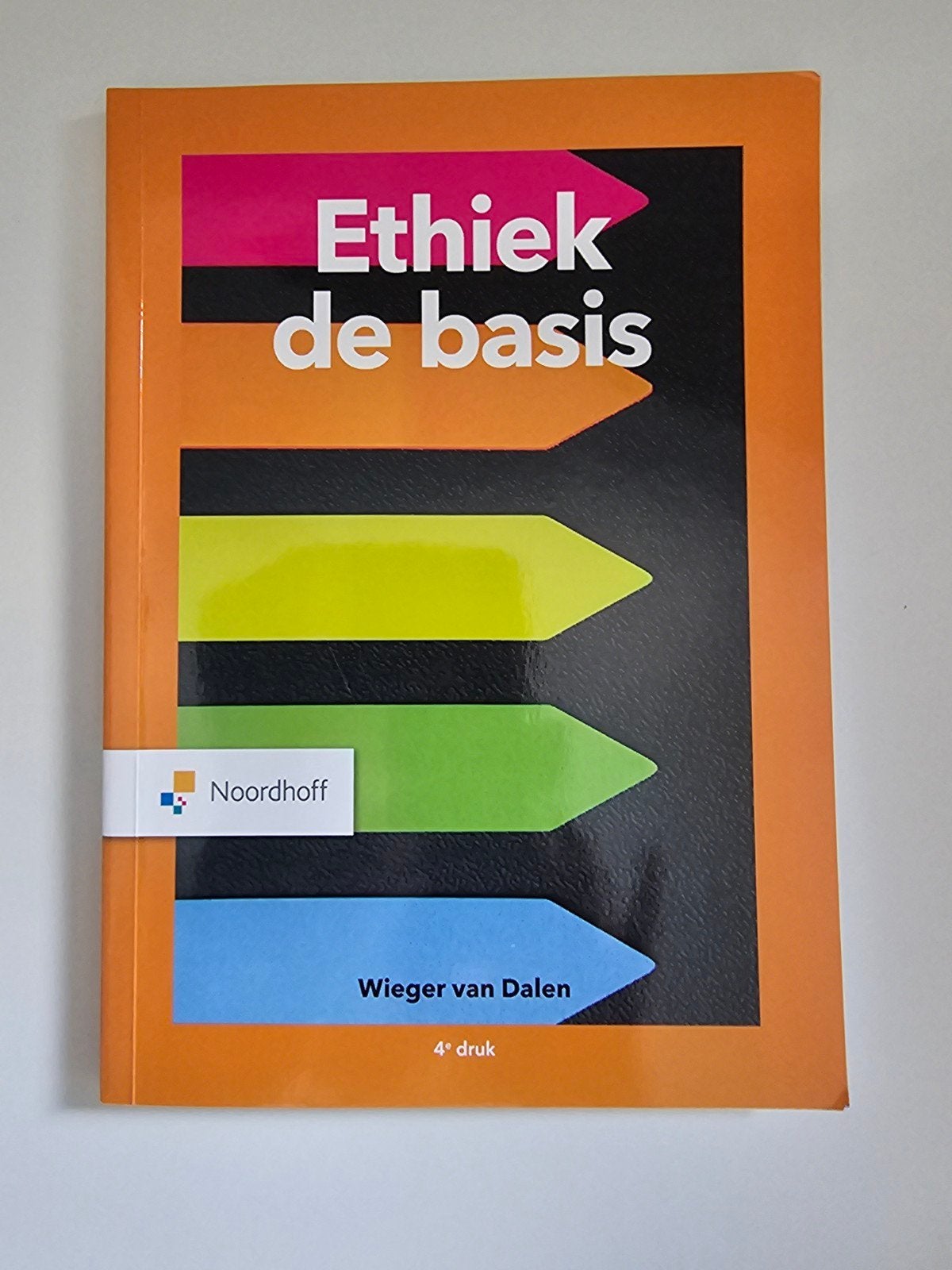 Ethiek de basis - Wieger van Dalen (4e druk), Zo goed als nieuw, Wieger van Dalen, Gamma, HBO