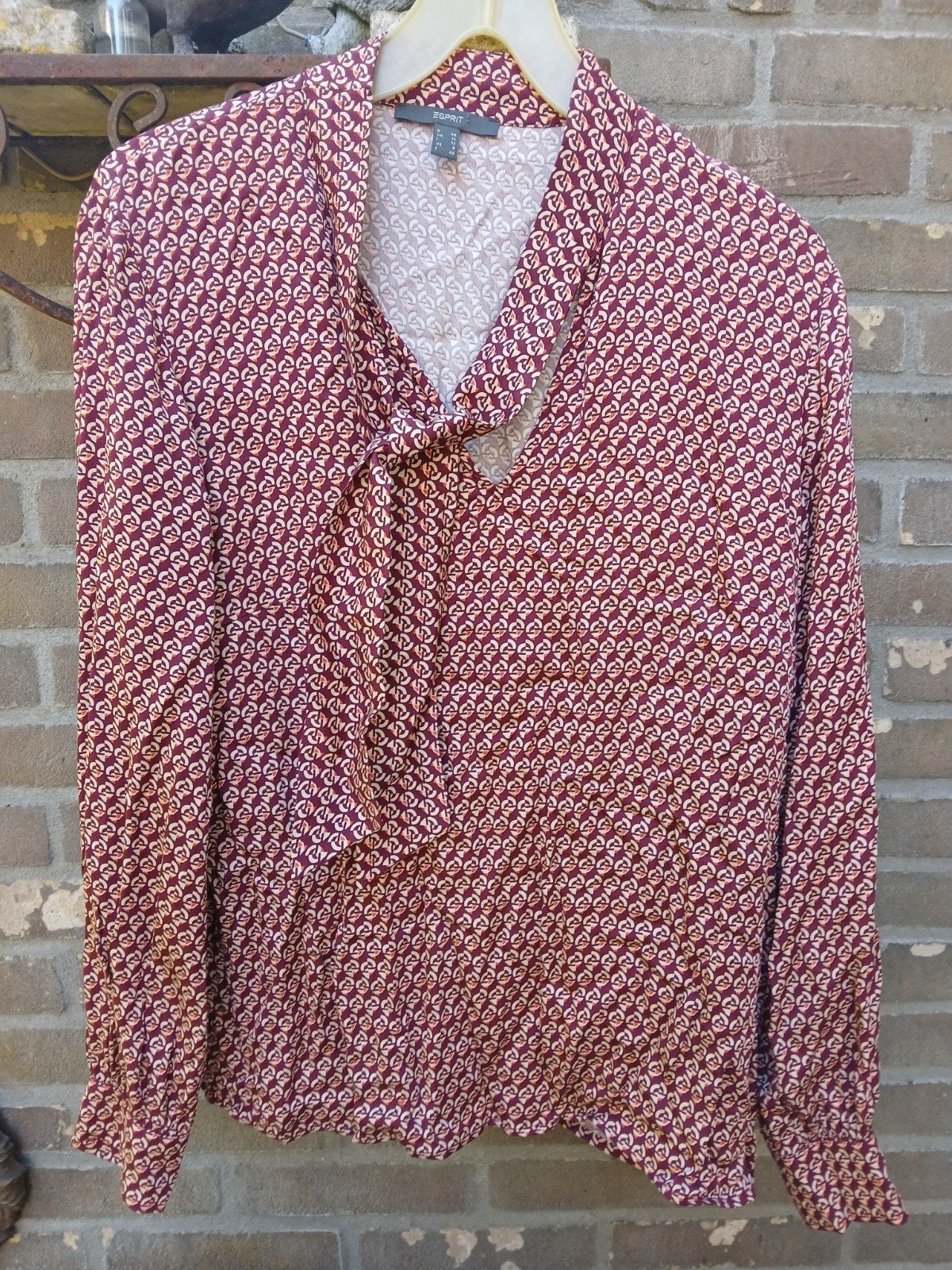 Esprit,  printje, Ophalen of Verzenden, Gedragen, Maat 38/40 (M), Blauw