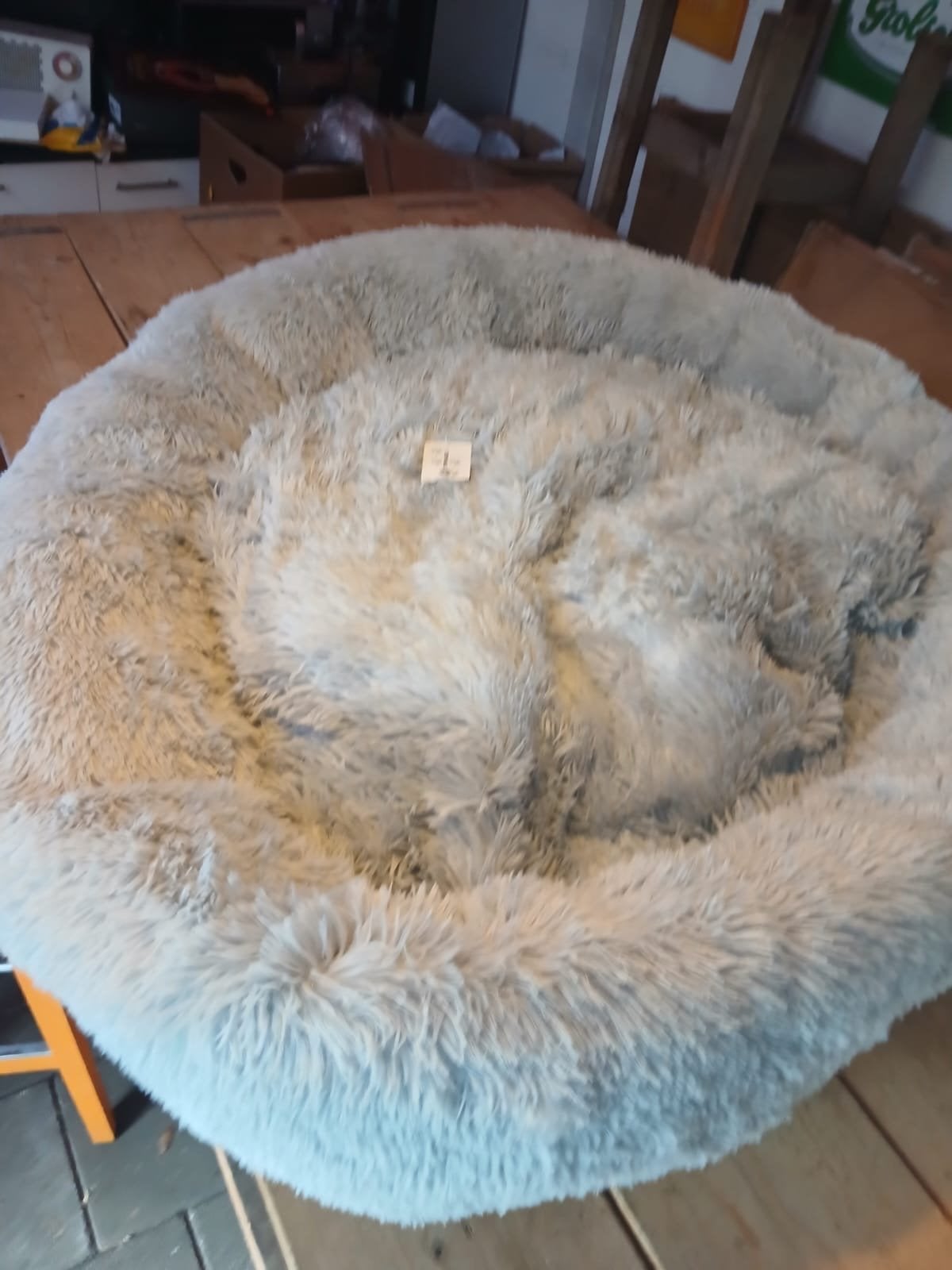 Hondenmand donut - 110cm - Grijs, Dieren en Toebehoren, Ophalen of Verzenden, Nieuw