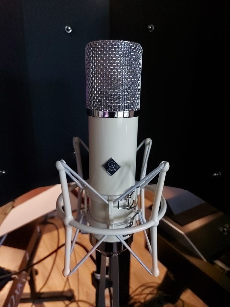 GOLDEN AGE GA-251 MK II Grootmembraan Buizenmicrofoon, Ophalen, Zo goed als nieuw, Studiomicrofoon