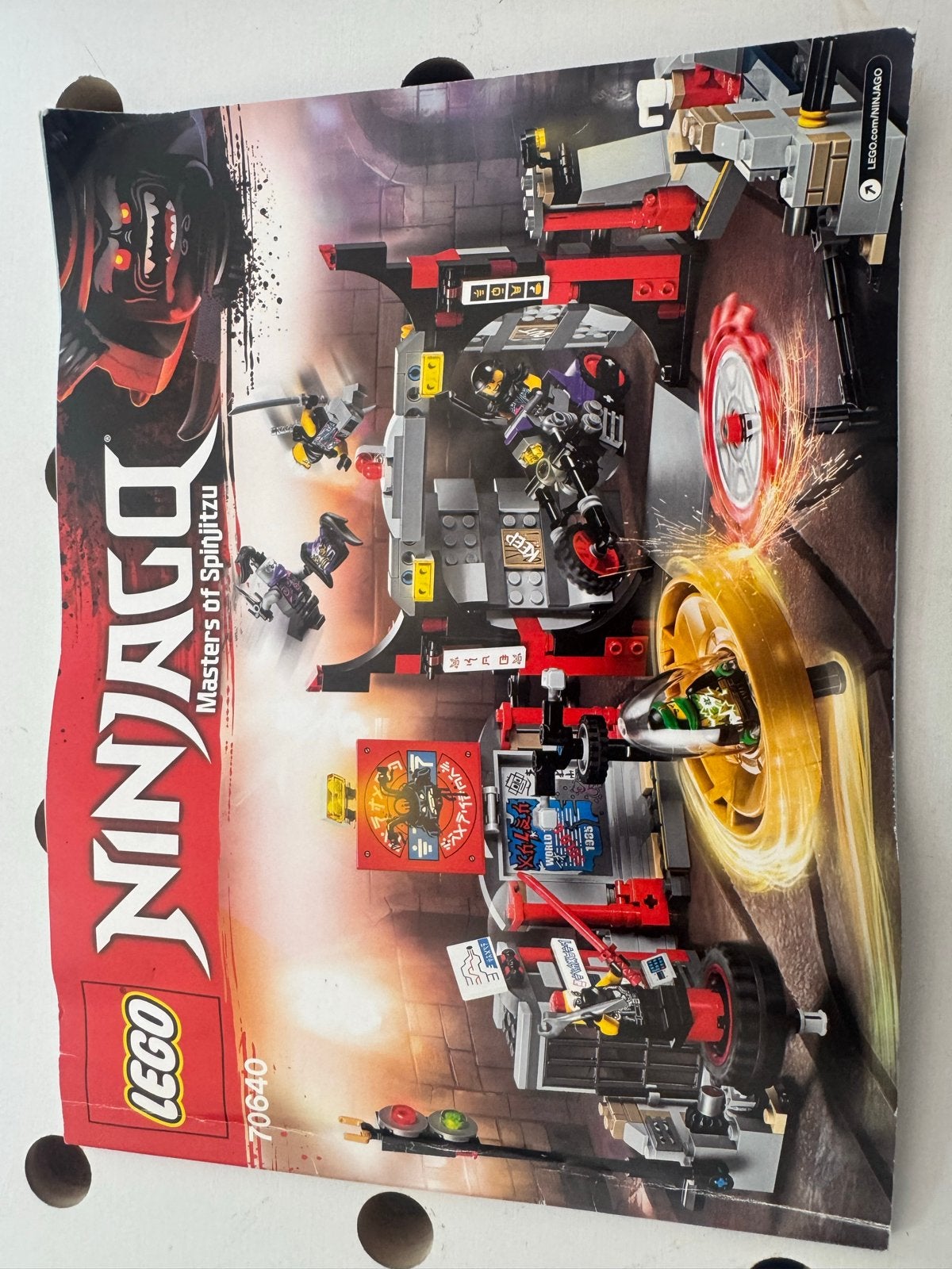 Lego Ninjago 70640 S.O.G. Hoofdkwartier, Gebruikt, Lego, Ophalen of Verzenden, Compleet