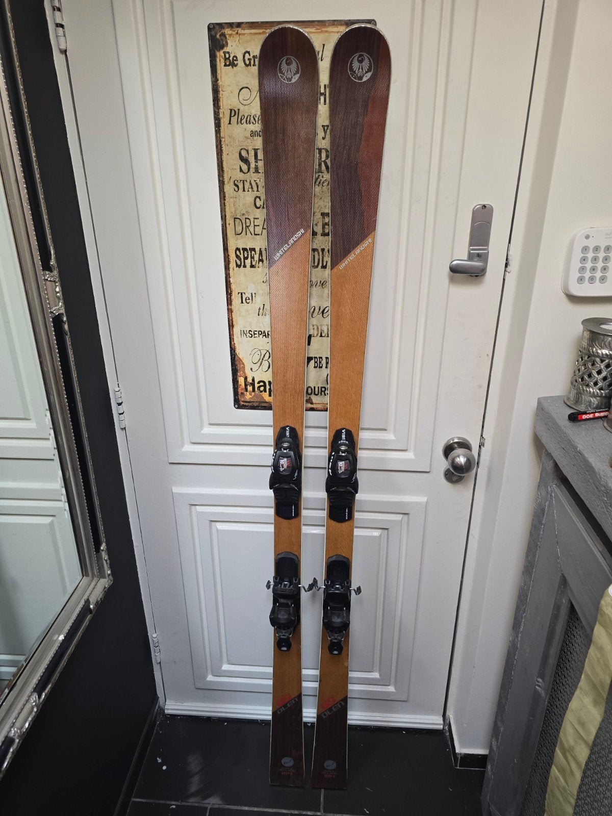 184cm R21 whitelandski GS OLEN HANDGEMAAKTE ITALIAANSE R21, Overige merken, Overige typen, Ophalen of Verzenden, Carve