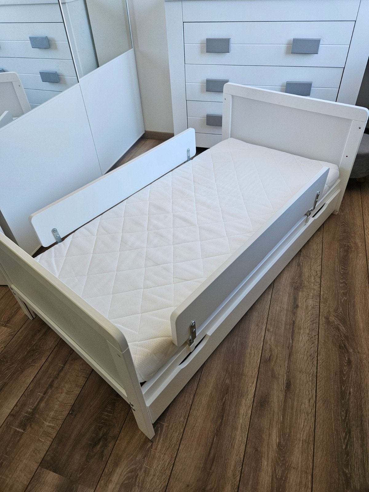 Meegroeibed Petit Amelie, Kinderen en Baby's, Kinderkamer | Bedden, Ophalen, Gebruikt, 70 tot 85 cm, 140 tot 160 cm