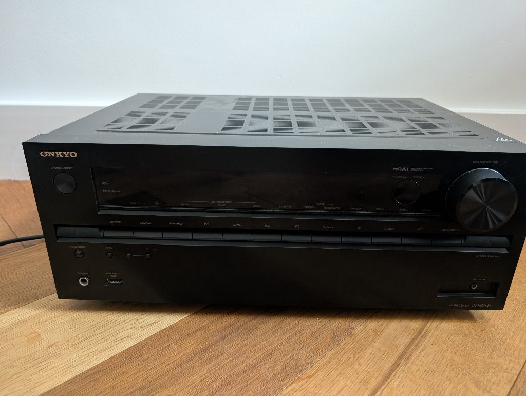 Onkyo Receiver TX-NR646, Ophalen, 120 watt of meer, Onkyo, Gebruikt