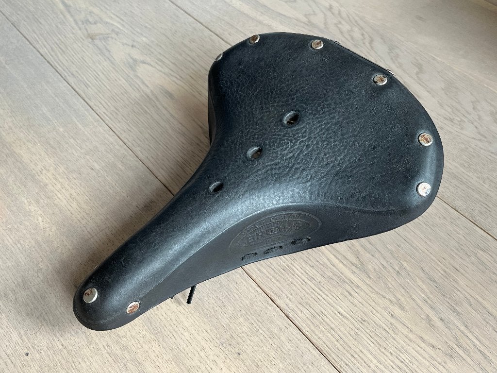 Brook leren zadel, nauwelijks gebruikt, Gebruikt, Leer, Toerfiets, Ophalen of Verzenden