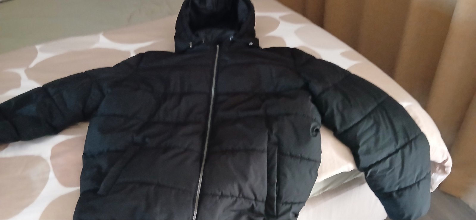 Zwarte heren winterjas Only & Sons - Maat XL, Kleding | Heren, Jassen | Winter, Zwart, Maat 56/58 (XL), Ophalen of Verzenden, Zo goed als nieuw