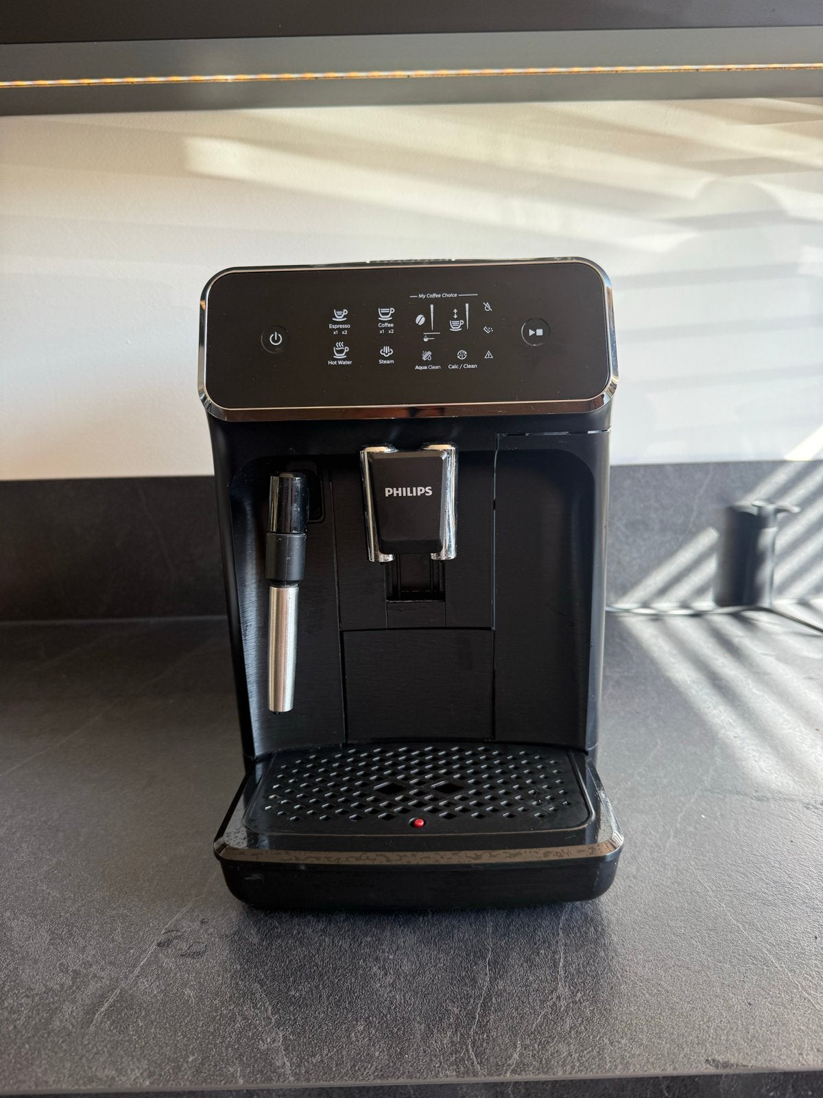 Philips EP2220/10 Volautomatische Espressomachine, Ophalen, Afneembaar waterreservoir, Espresso apparaat, Koffiebonen