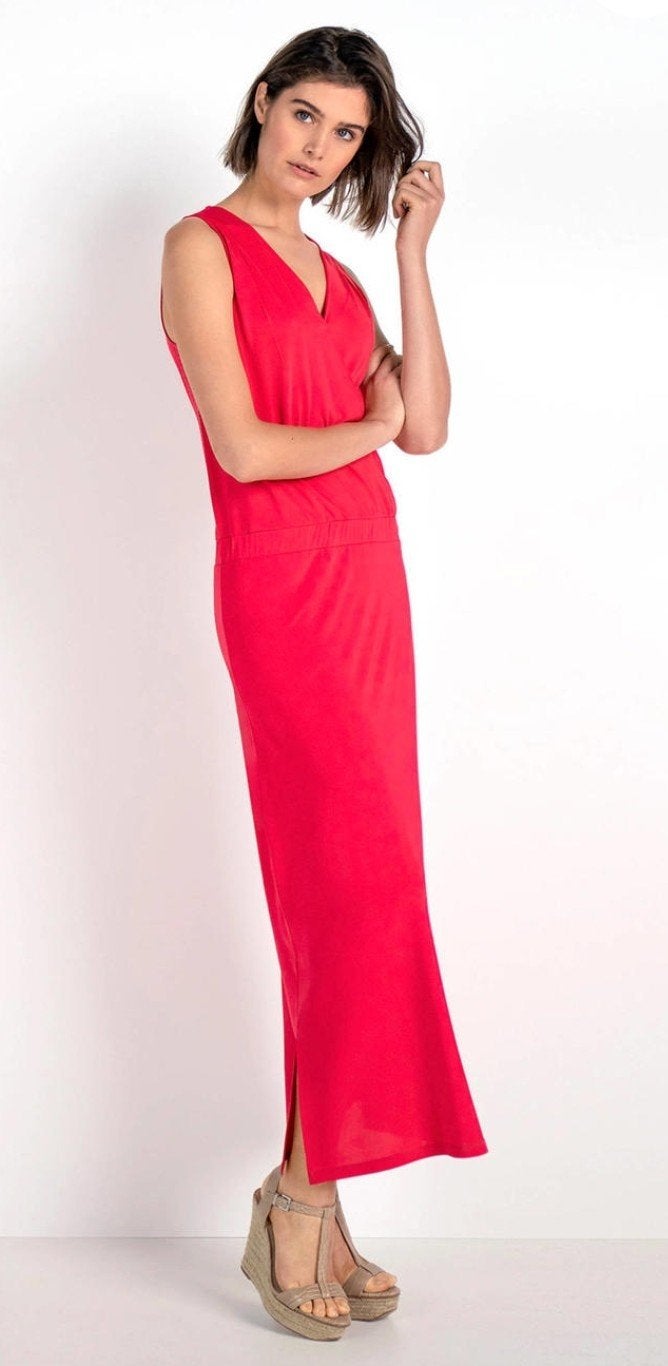 Jurk Expresso maat XL rood, Expresso, Maat 46/48 (XL) of groter, Ophalen of Verzenden, Zo goed als nieuw
