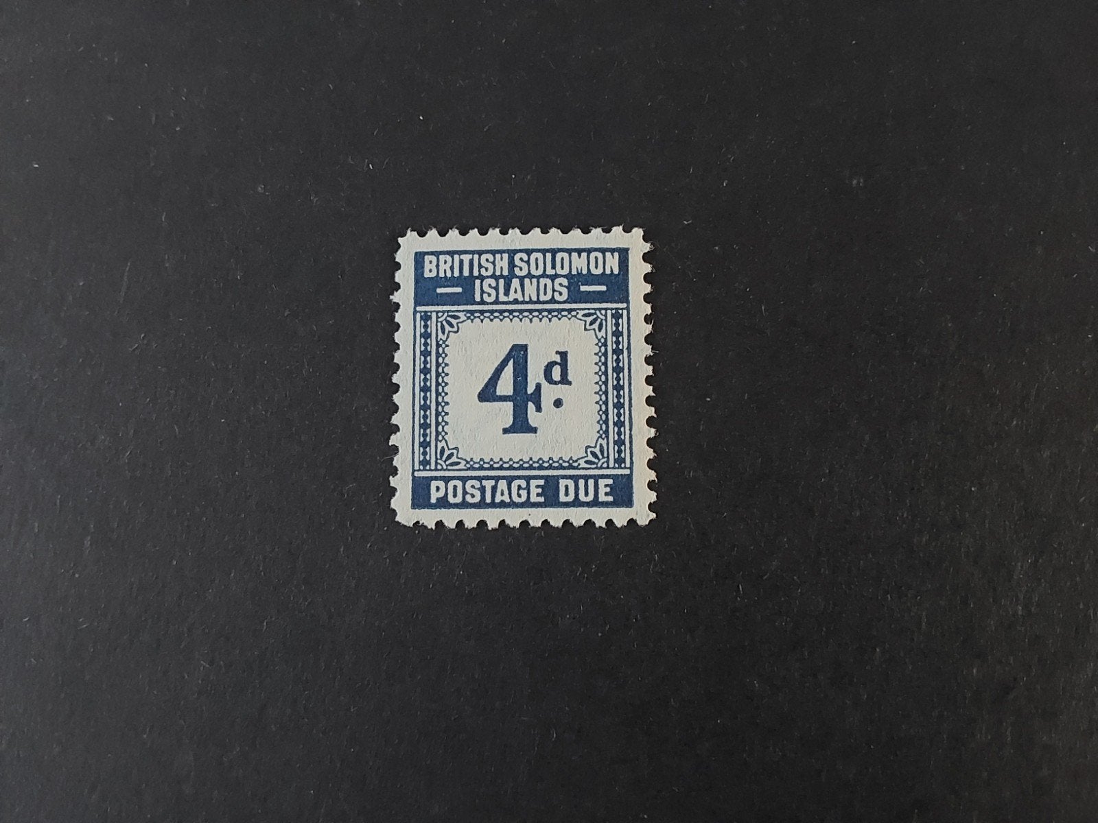 British Solomon Islands, SG D4, Verzenden