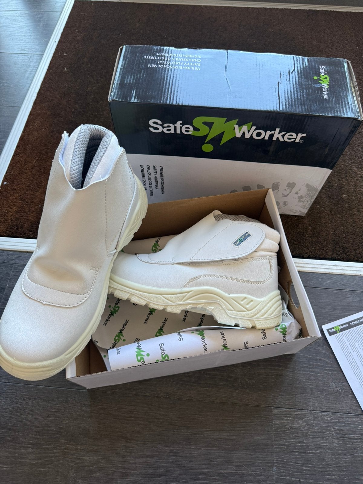 Safe Worker 34877 Lei Instapper Hoog S3 - 43, Doe-het-zelf en Verbouw, Veiligheidskleding, Ophalen of Verzenden, Nieuw