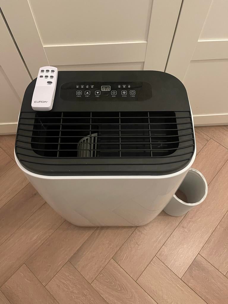 Eurom PAC 120 Mobiele Airco met Afstandsbediening, Ophalen, Minder dan 60 m³, 3 snelheden of meer, Zo goed als nieuw