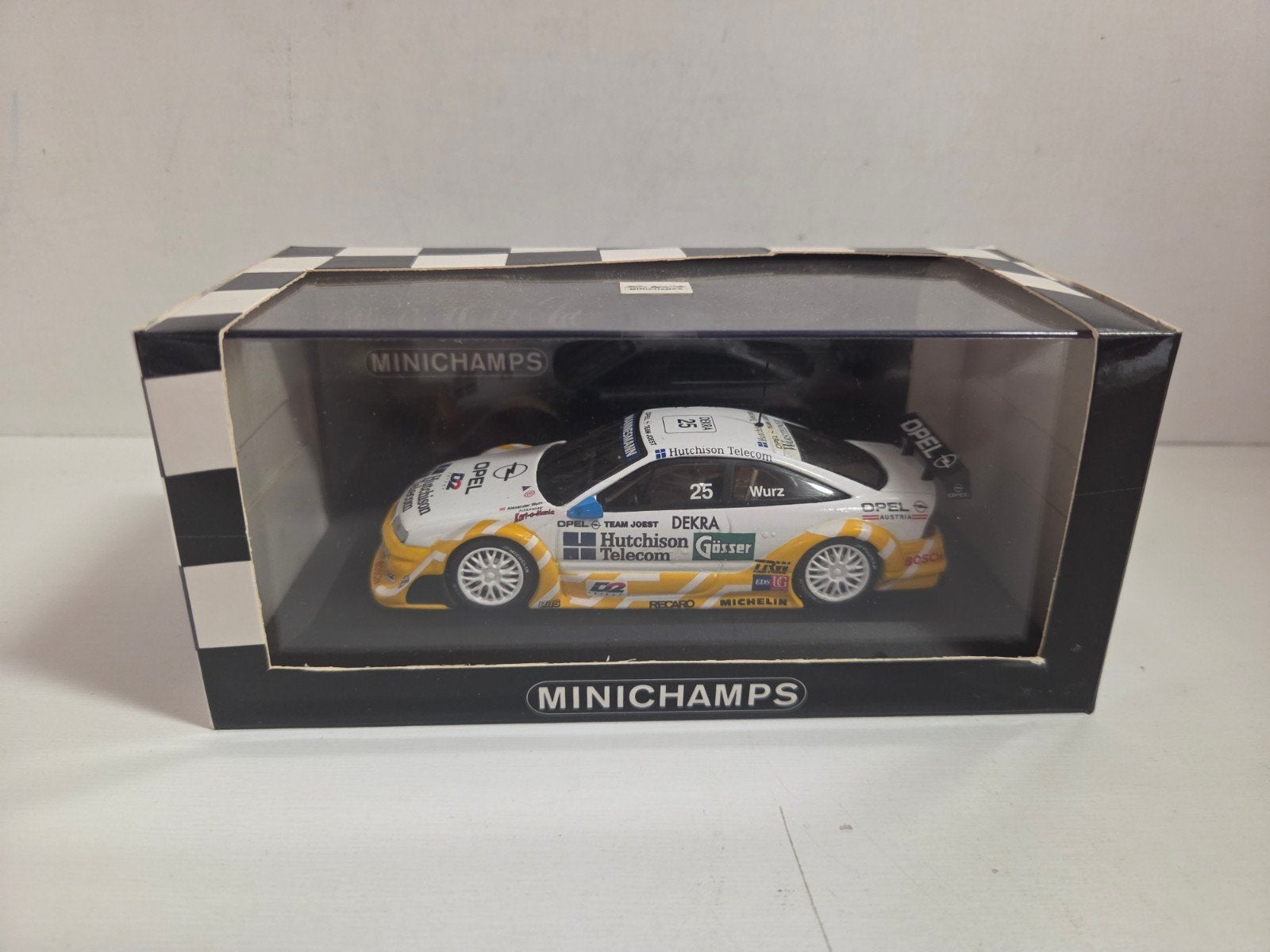 Minichamps Opel Calibra V6 DTM Joest, Auto, ., Ophalen of Verzenden, Zo goed als nieuw