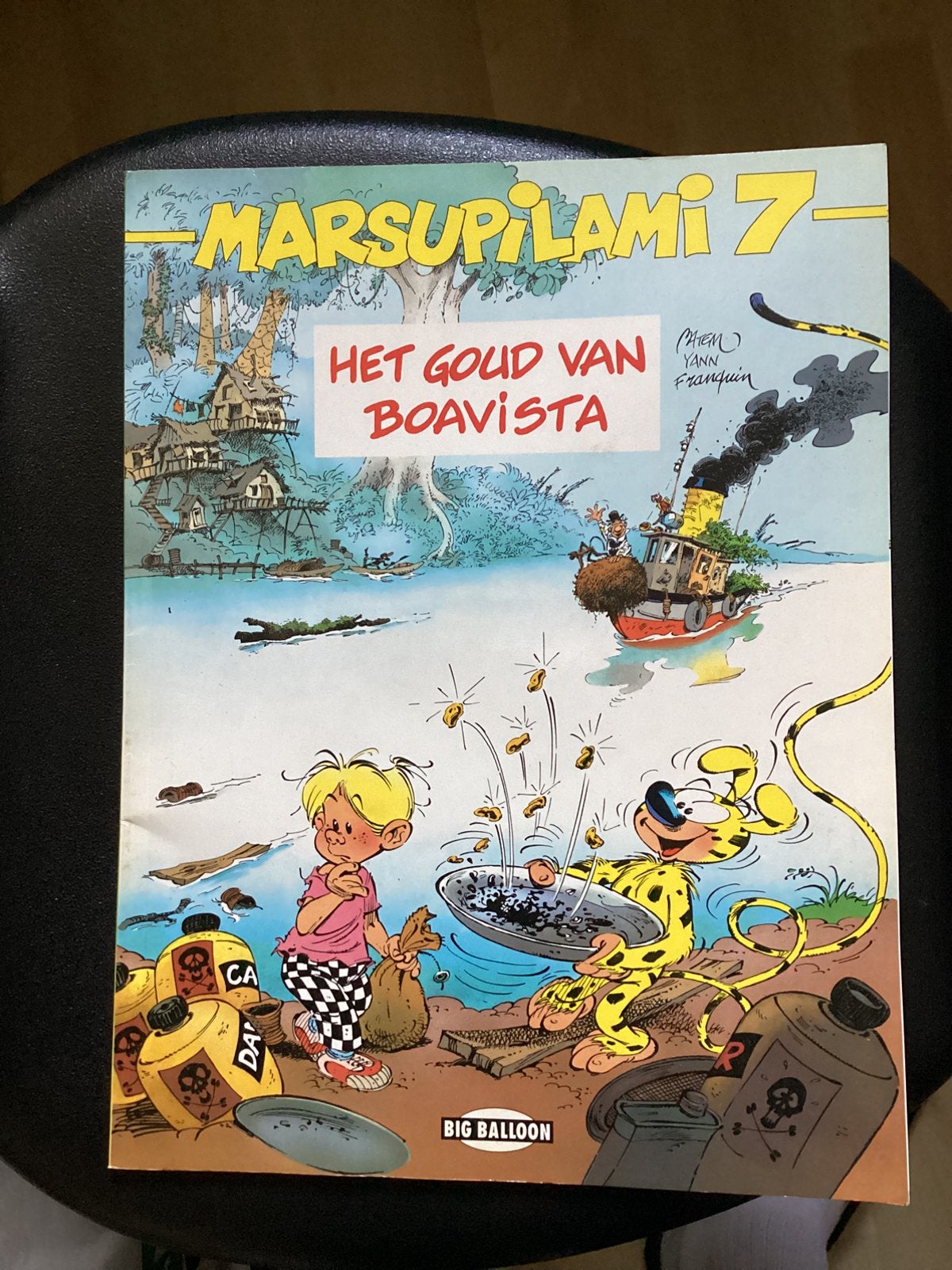 Masupilami 7, stripboek., Eén stripboek, Ophalen of Verzenden, Zo goed als nieuw