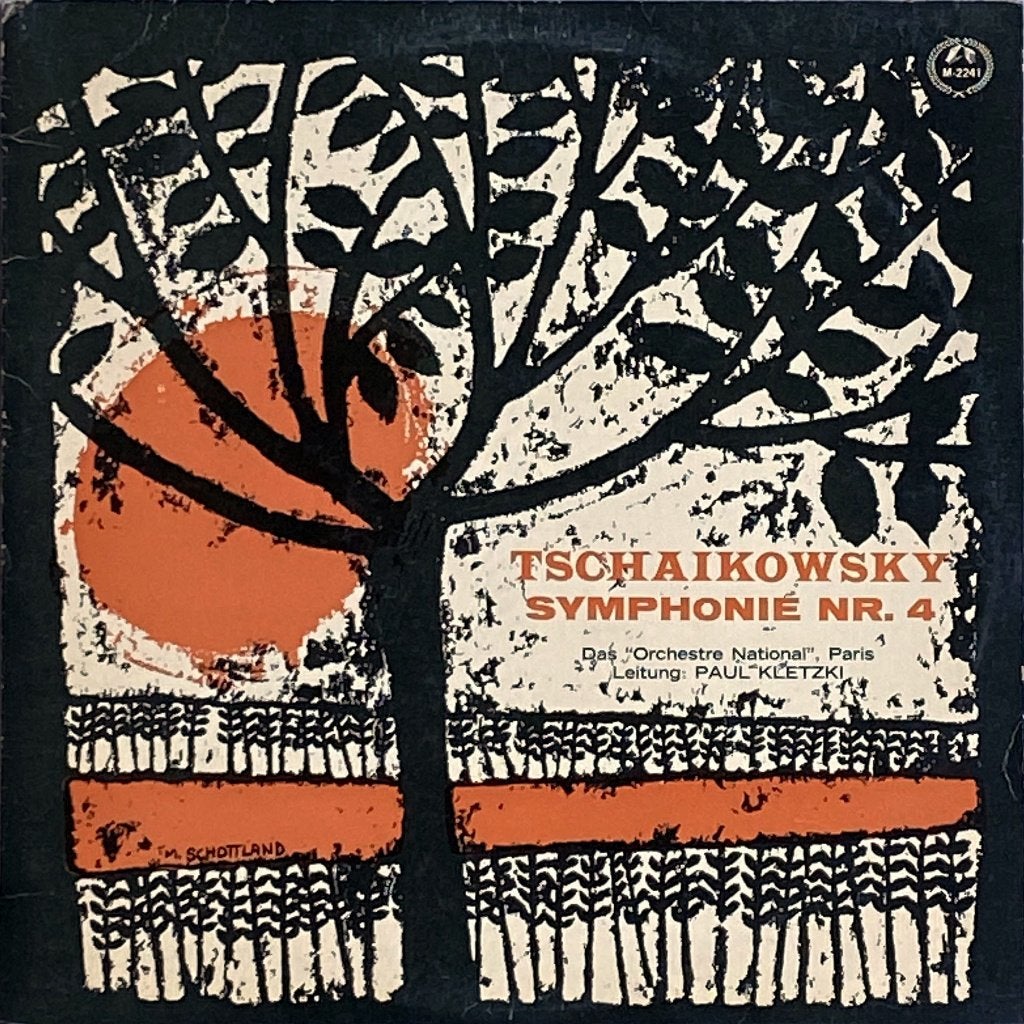 Tjaikovsky - Symfonie nr 4 - Paul Kletzki (1963), Gebruikt, Ophalen of Verzenden, Romantiek, 12 inch