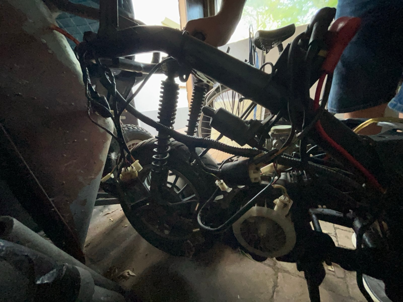 Vespa La Souris - Zonder papieren, zonder kenteken, Ophalen of Verzenden, Gebruikt, Frame, Vespa