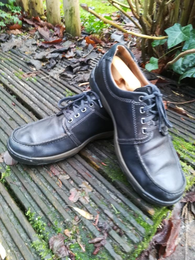 Heren Schoenen Clarks 44, Zwart, Clarks, Ophalen of Verzenden, Gedragen