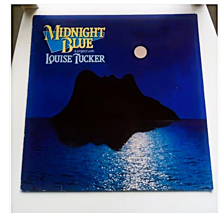 original lp-midnight blue a project with louise tucker*1982*, Inclusief binnenhoes, Ophalen of Verzenden, Zo goed als nieuw, 12 inch