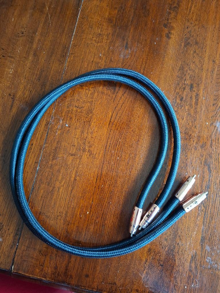 Audioquest Black Beauty rca, Ophalen of Verzenden, Zo goed als nieuw, Minder dan 2 meter, Interlink-kabel