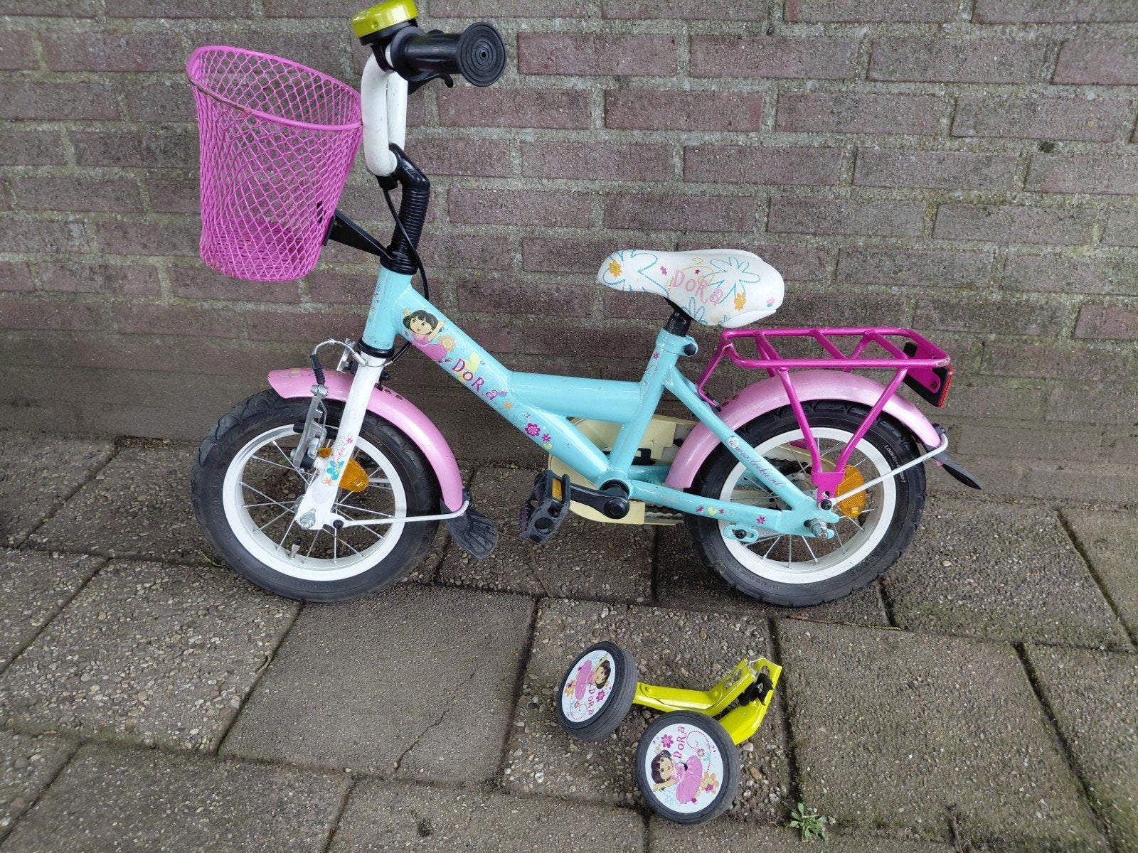 Kinderfietsje 12 inch opknapper, Ophalen, Gebruikt