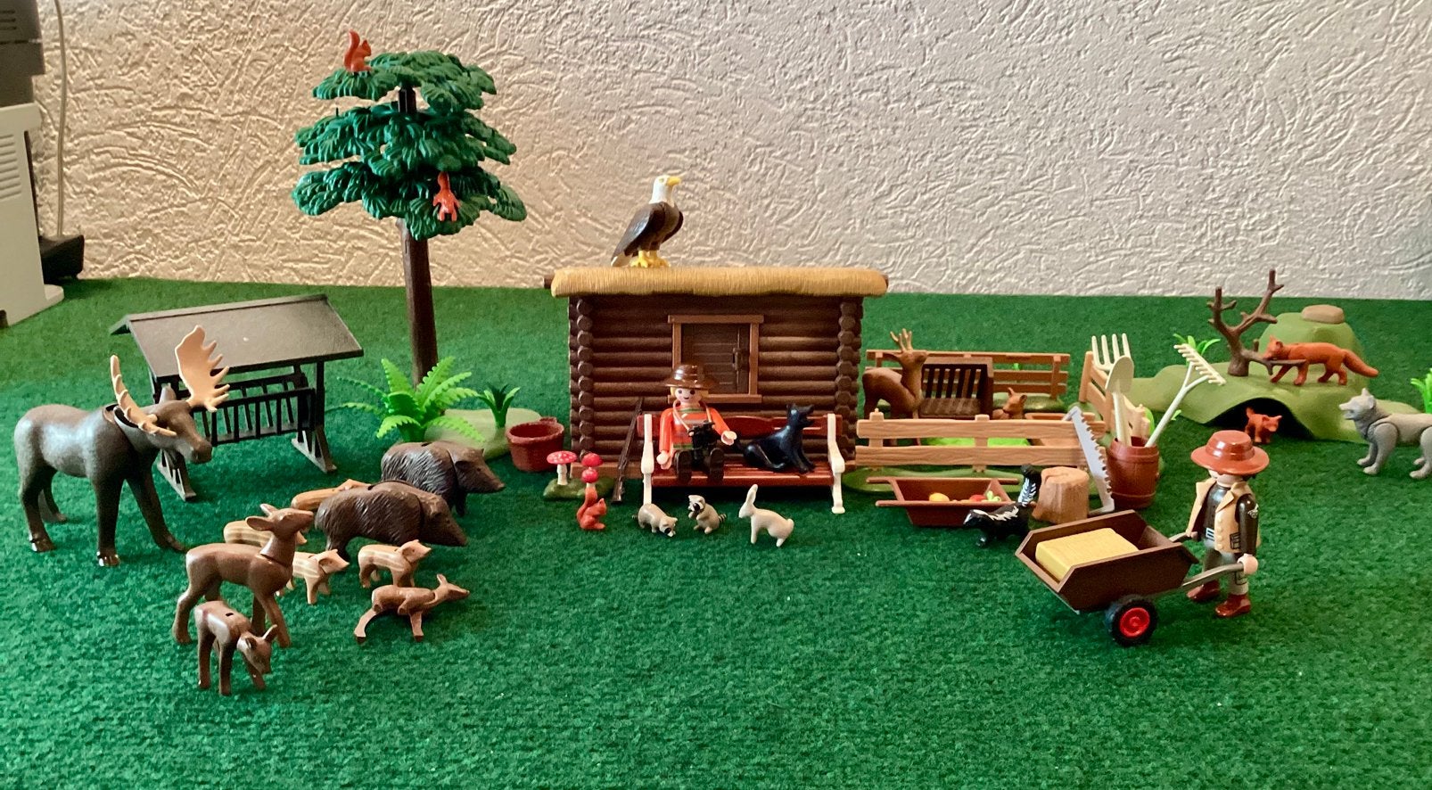 Playmobil Wildlive. Blokhut in de natuur met dierenopvang., Ophalen of Verzenden, Zo goed als nieuw