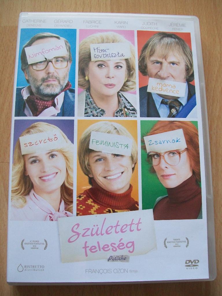 Született feleség Potiche Catherine Deneuve Gérard Depardieu, Vanaf 12 jaar, Ophalen of Verzenden, Zo goed als nieuw, Romantische komedie