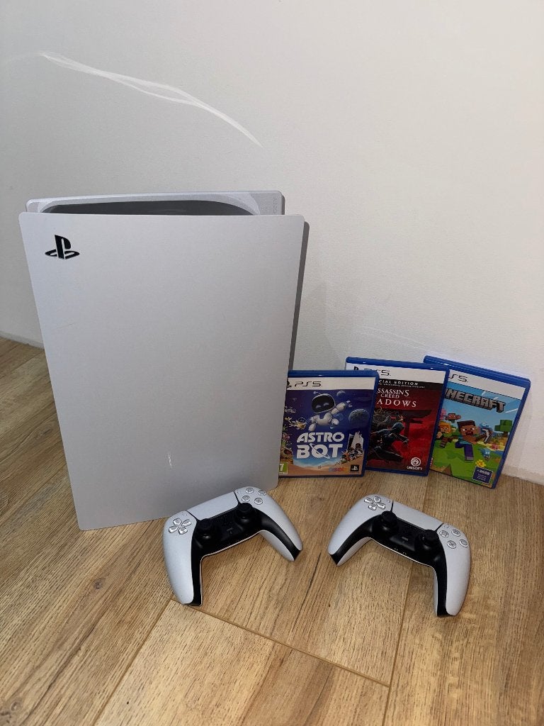 PS5 Discdrive met 1 tb Firecuda, Spelcomputers en Games, Spelcomputers | Sony PlayStation 5, Zo goed als nieuw, Playstation 5