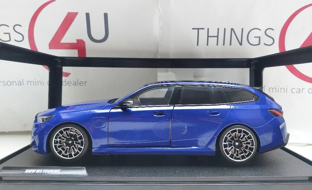 Solido 1:18 BMW M5 G99 Touring 2025 blauw metallic, Ophalen of Verzenden, Nieuw, Auto, Solido