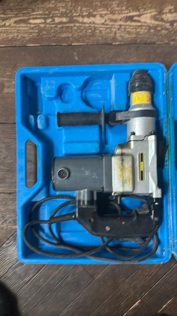 Kinzo Boorhamer in koffer - Krachtige boor- en breekhamer, Doe-het-zelf en Verbouw, Gereedschap | Boormachines, Ophalen of Verzenden