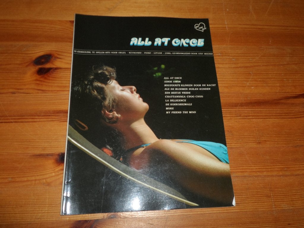 Super song serie - all at once - stef meeder, Muziek en Instrumenten, Gebruikt, Ophalen of Verzenden, Keyboard, Artiest of Componist