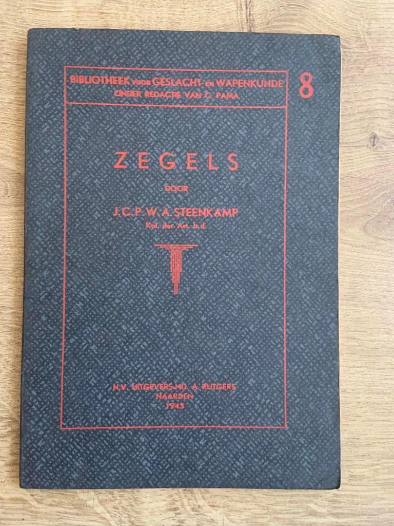 Steenkamp info catalogus zegels lakzegels oud boekje, Antiek en Kunst, Ophalen of Verzenden