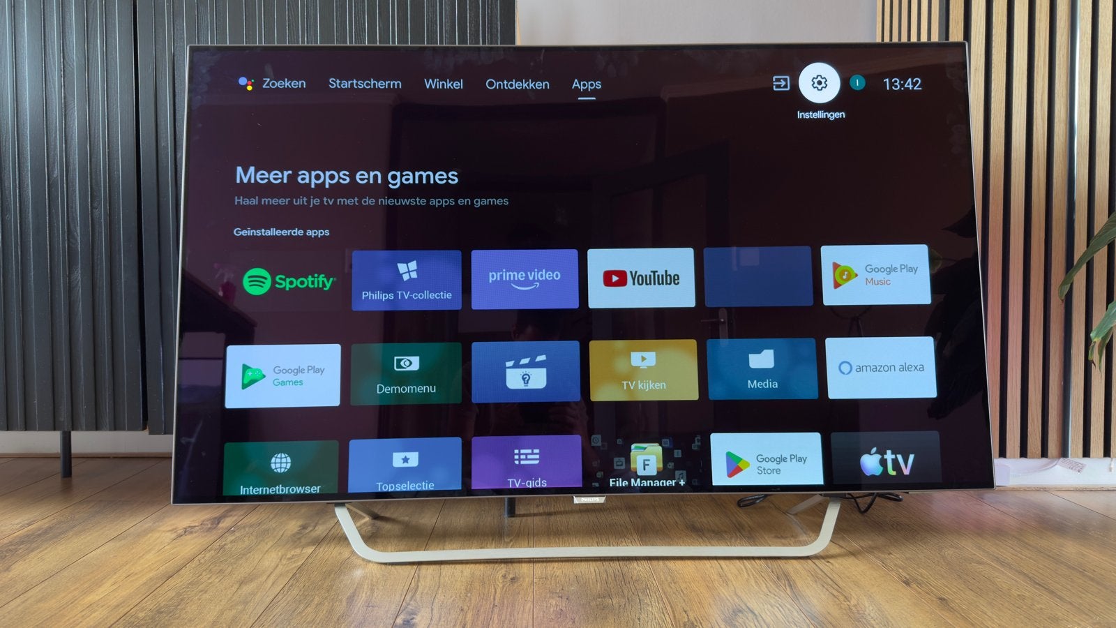 Philips OLED TV met Ambilight (ingebrand scherm), Philips, Gebruikt, OLED, Ophalen of Verzenden