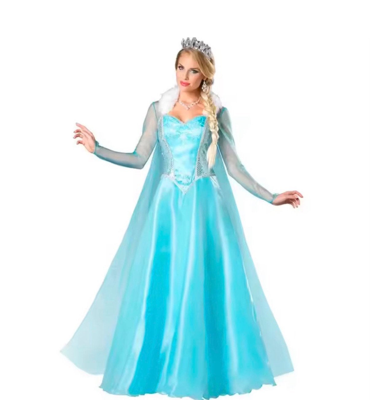 Elsa frozen, Ophalen of Verzenden, Zo goed als nieuw, Meisje
