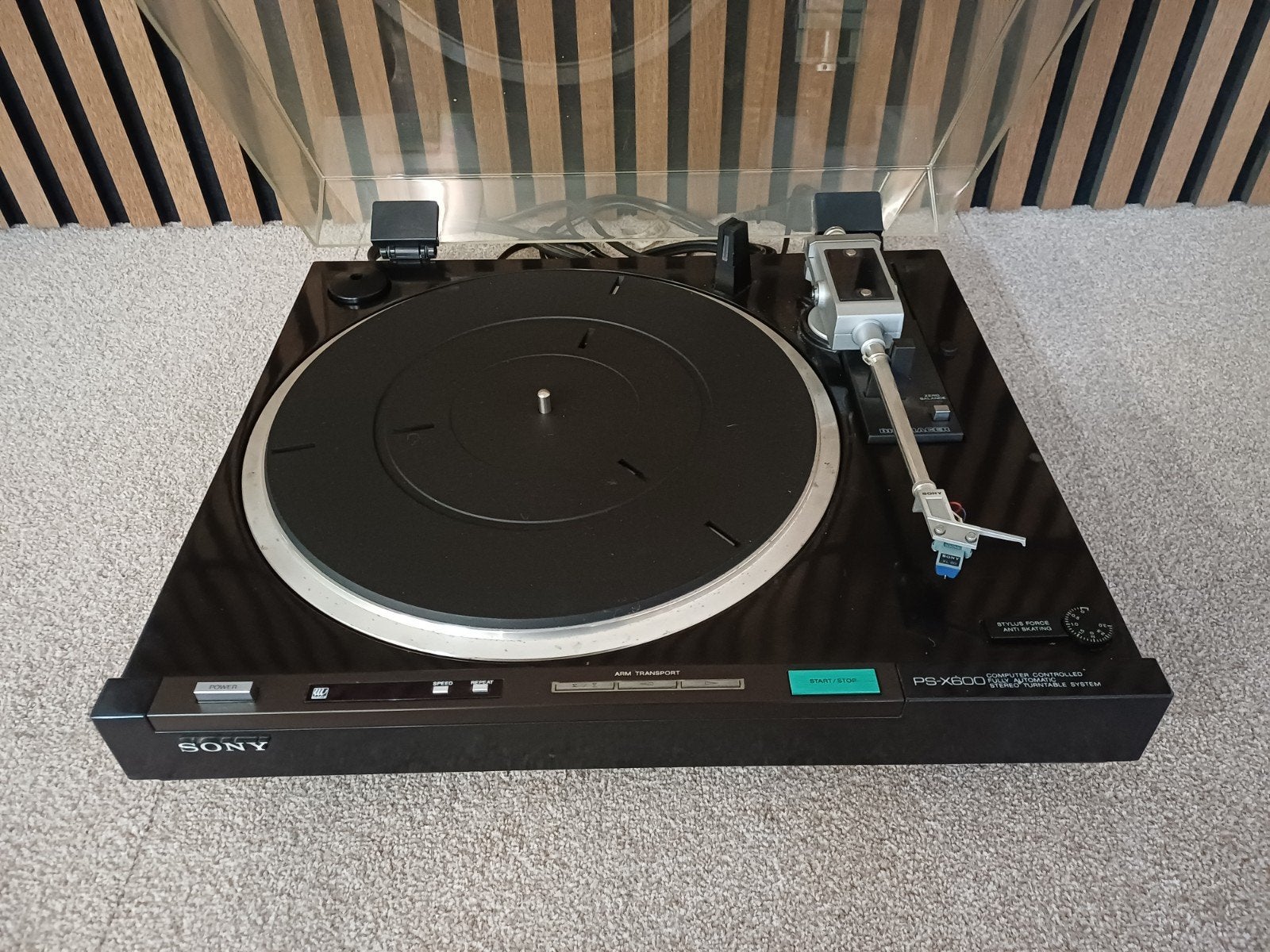 Sony PS-X600 Volautomatische Direct Drive Platenspeler, Audio, Tv en Foto, Platenspelers, Gebruikt, Automatisch, Ophalen of Verzenden
