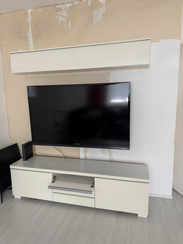 Tv-kast set Ikea, Ophalen, Gebruikt, 25 tot 50 cm, Minder dan 100 cm