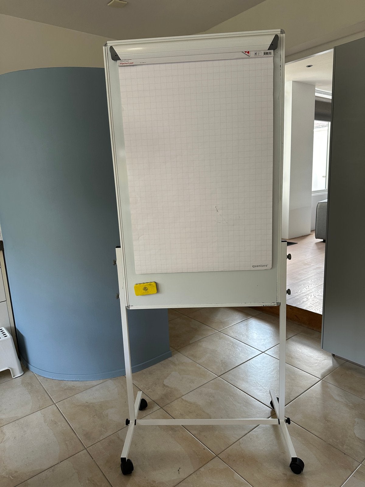 Verrijdbaar whiteboard, Diversen, Schoolborden, Ophalen, Gebruikt, Whiteboard
