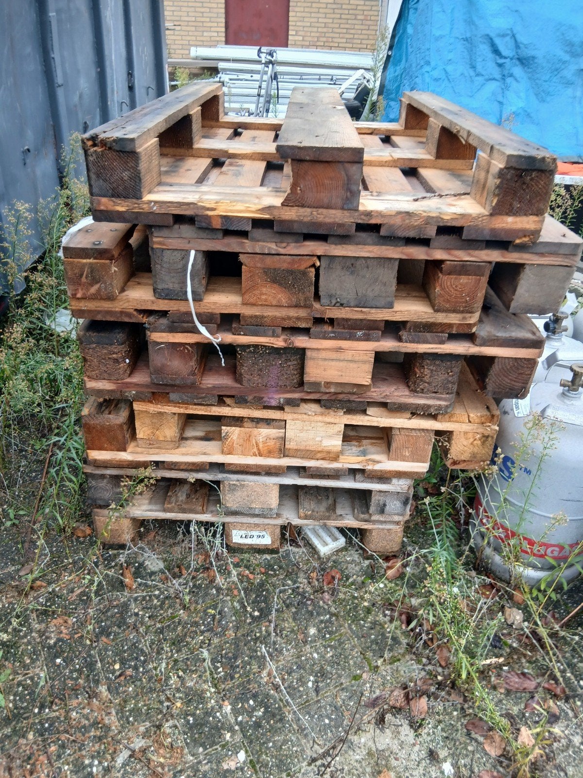 Te koop euro pallets €6,25/stuk, Ophalen, Gebruikt