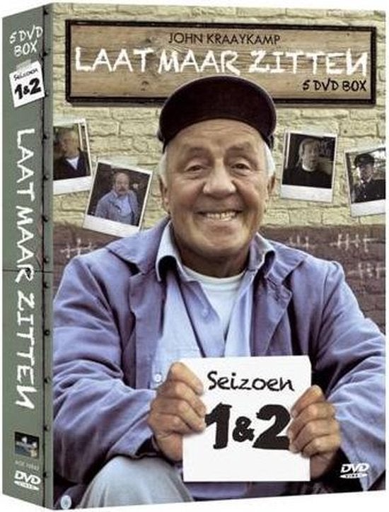 Laat Maar Zitten - Seizoen 1 & 2 (5 DVD Box) John Kraaykamp, Cd's en Dvd's, Dvd's | Tv en Series, Alle leeftijden, Zo goed als nieuw