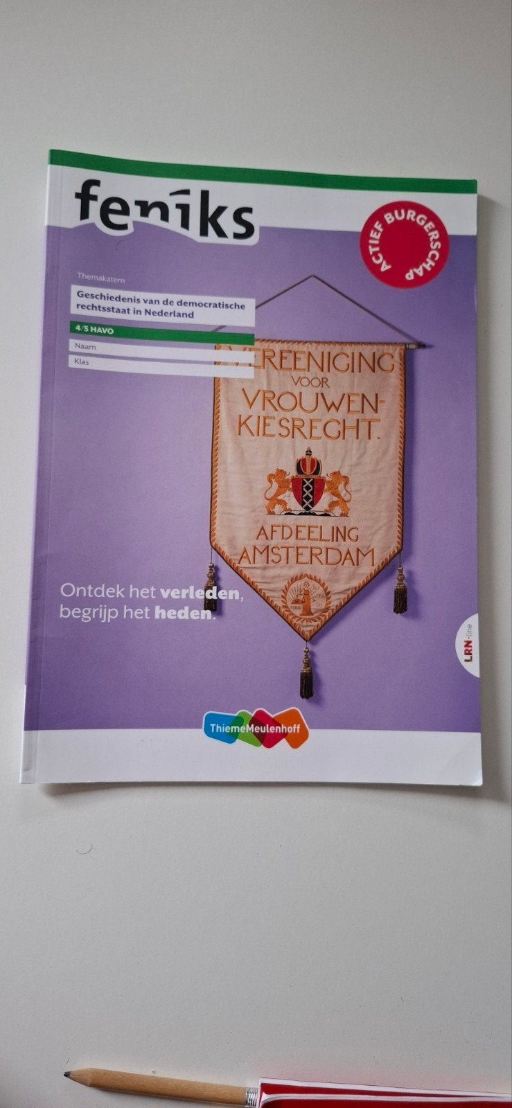 Feniks Geschiedenis 4/5 HAVO - Democratische Rechtsstaat, Boeken, HBO, Zo goed als nieuw, Gamma, Ophalen