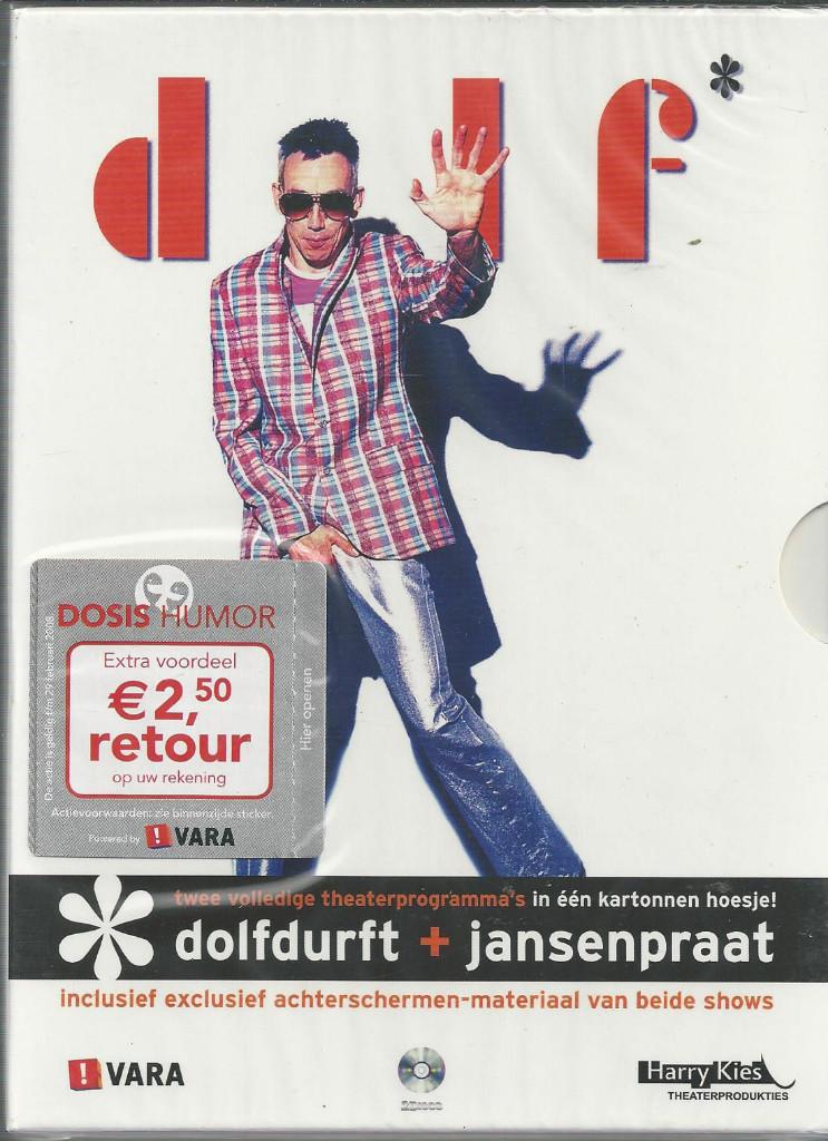 Dolf Jansen - Dolfdurft + Jansenpraat, Alle leeftijden, Ophalen of Verzenden, Nieuw in verpakking, Stand-up of Theatershow