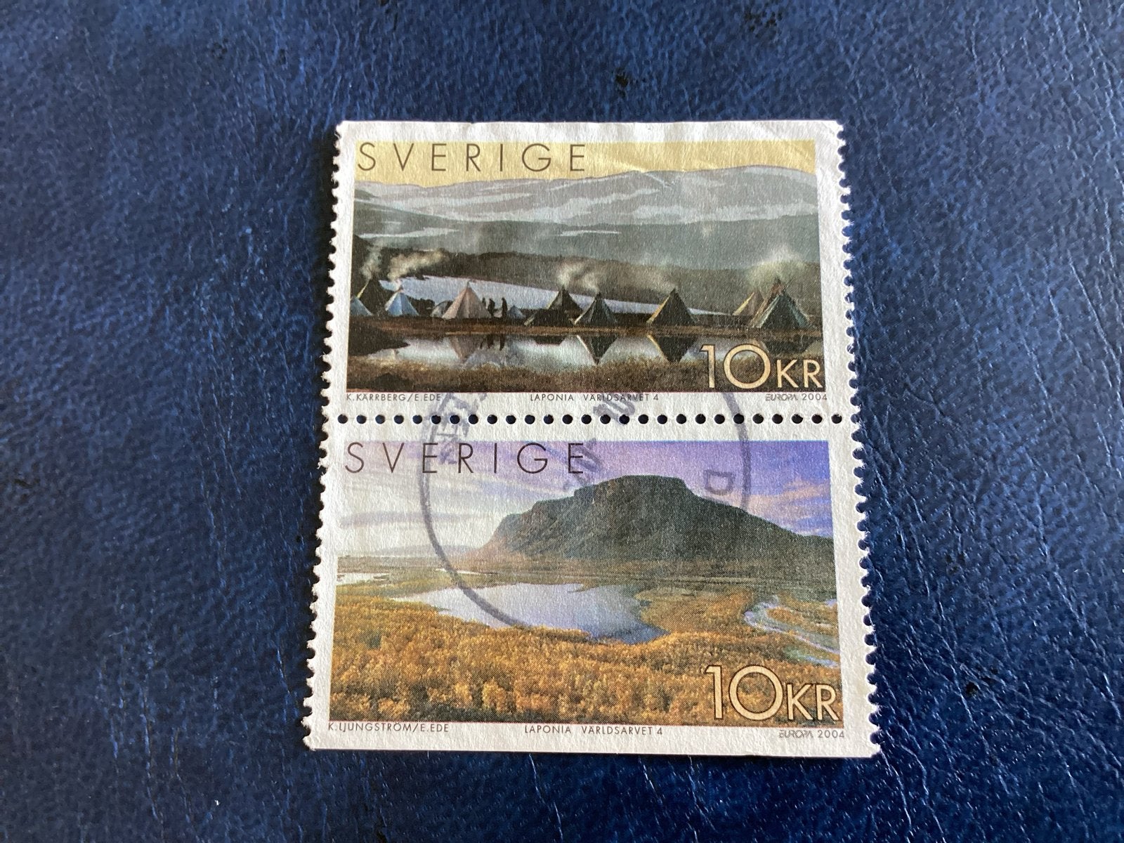 Zweden 2004- Mi.2393/92 10KR - Laponia Werelderfgoed, Verzenden, Zweden, Gestempeld