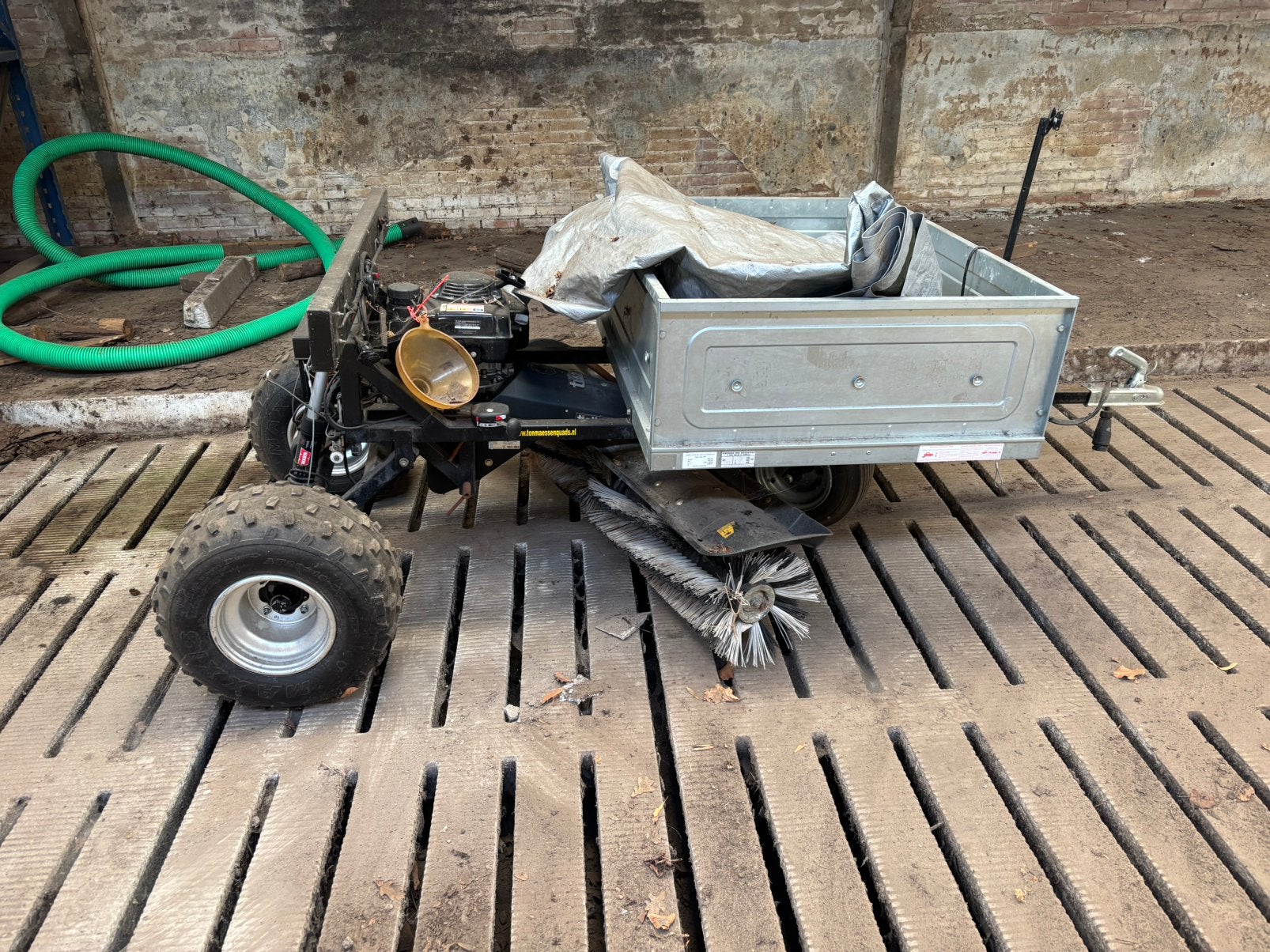 Quad accessoire / tielburger veegmachine, Ophalen of Verzenden
