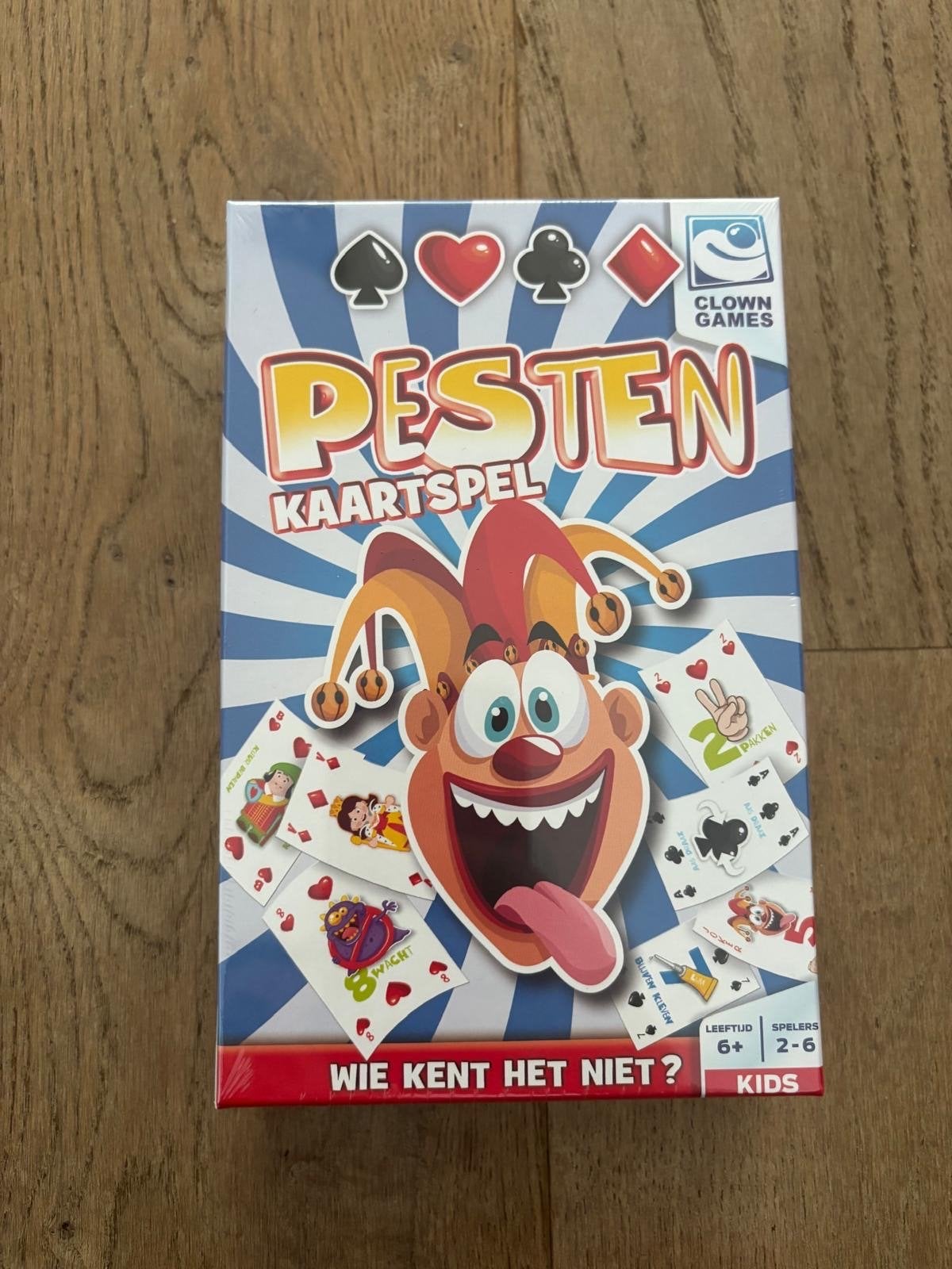 Pesten Kaartspel - Nieuw in verpakking, Drie of vier spelers, Ophalen of Verzenden, Nieuw