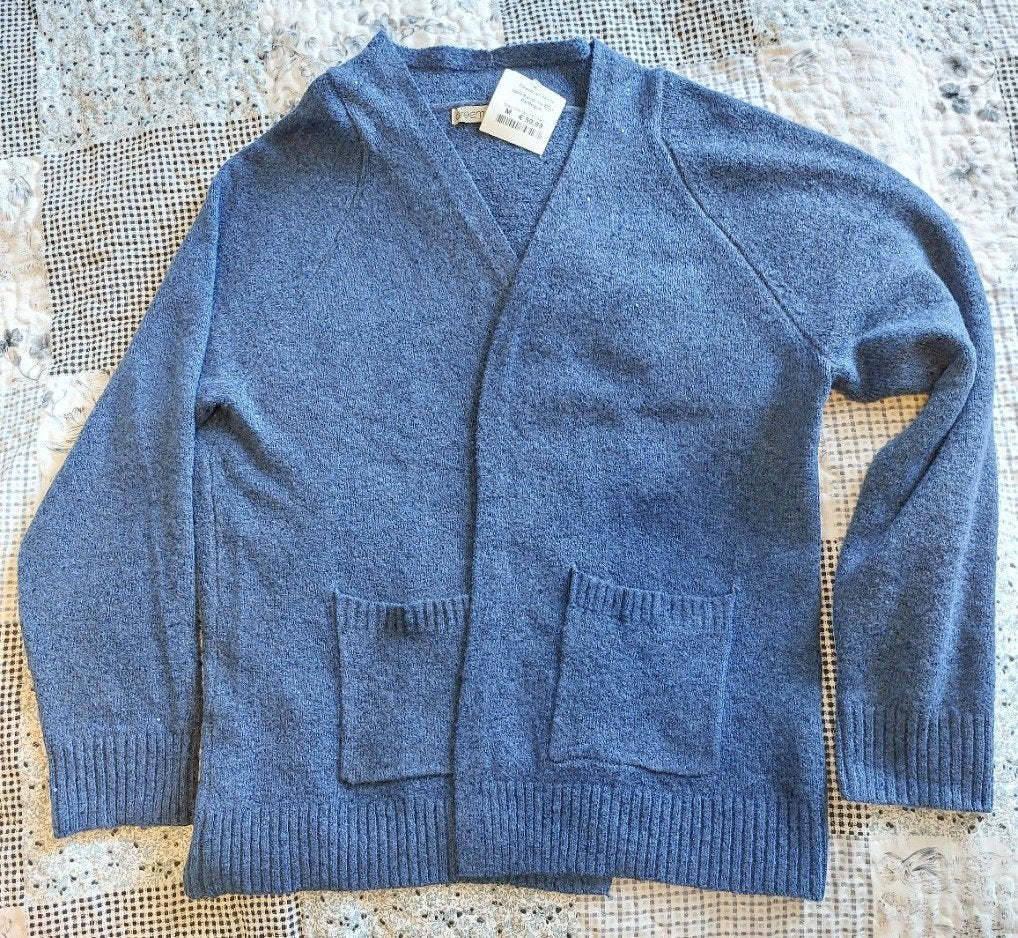 Nieuw Vest Sandrine Blue Pailletjes Dreamstar Maat M blauw, Maat 38/40 (M), Blauw, Nieuw, Ophalen of Verzenden