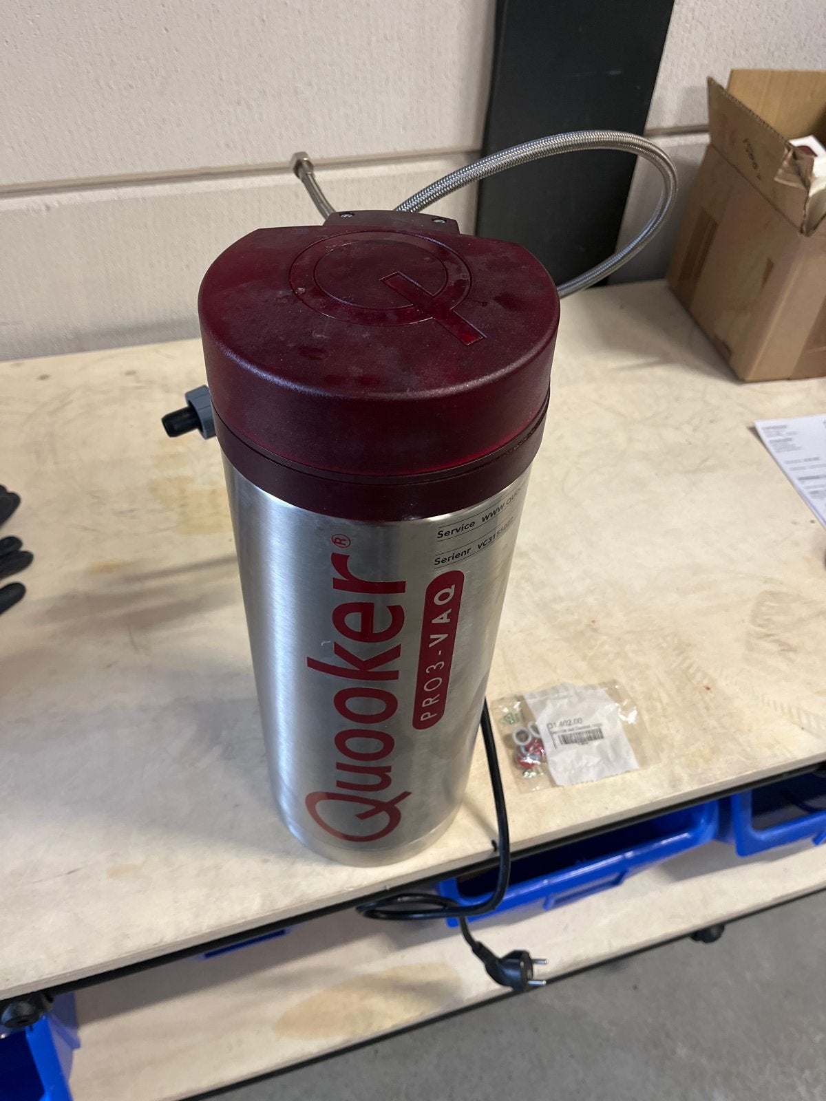 Quooker PRO3-VAQ kokendwaterreservoir 3L, Ophalen of Verzenden, Gebruikt