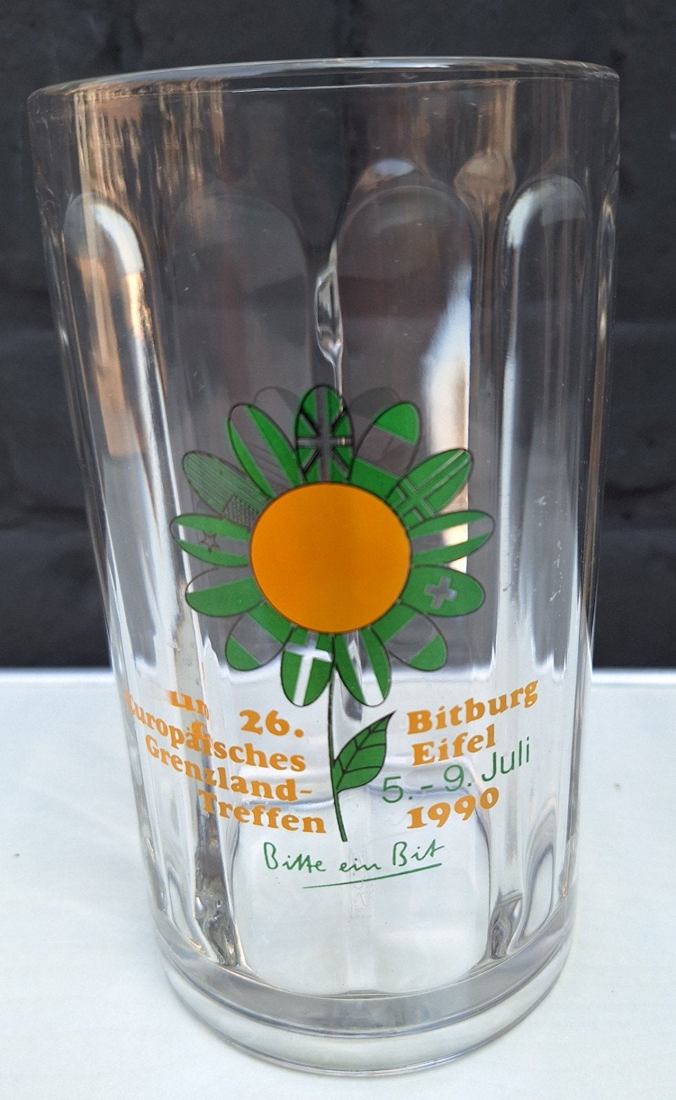 Bitburger glas, Verzamelen, Ophalen, Zo goed als nieuw, Glas of Glazen, Overige merken