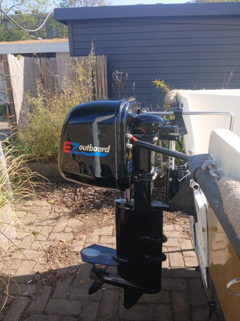 Elektrische boot / sloep 5 pers | 6PK motor NIEUW 5kWh accu, Watersport en Boten, Consoleboot, 4 m, Rondzit, Elektrisch