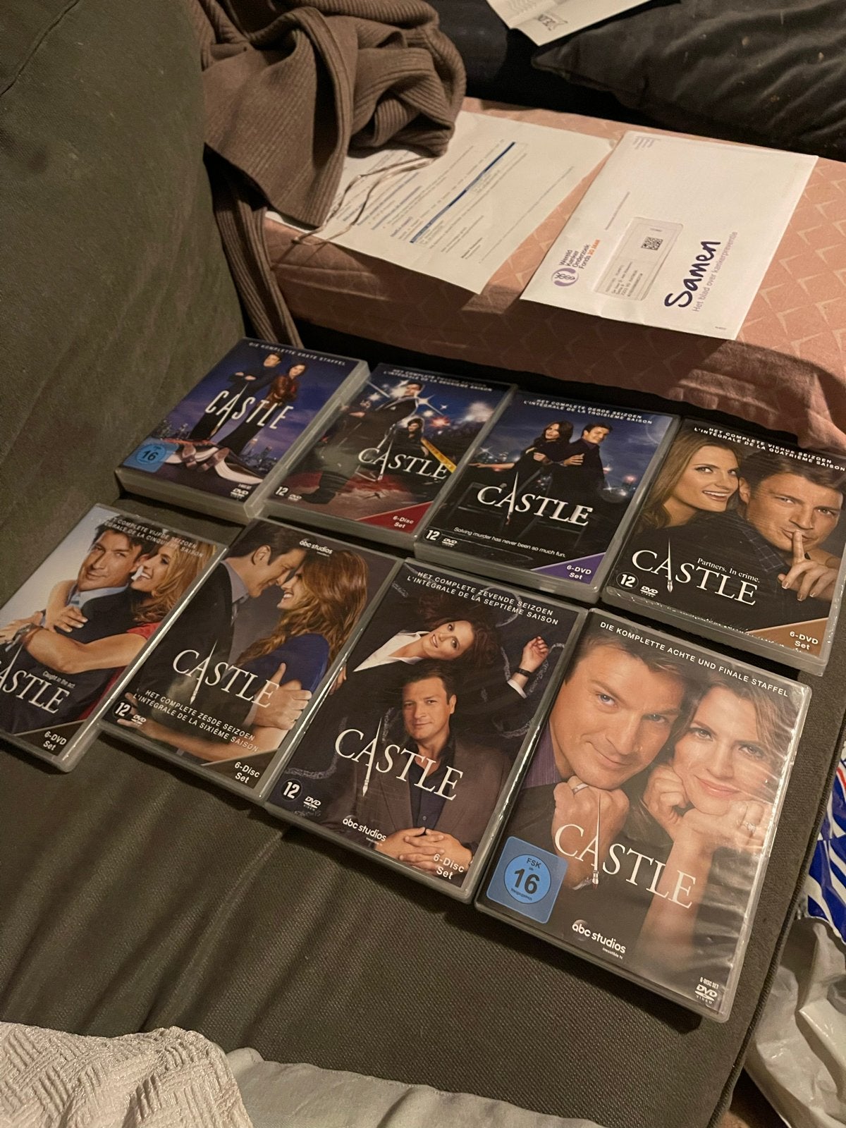 Complete Castle DVD Boxset - Seizoenen 1-8, Nederlands, Ophalen of Verzenden, Zo goed als nieuw, Engels