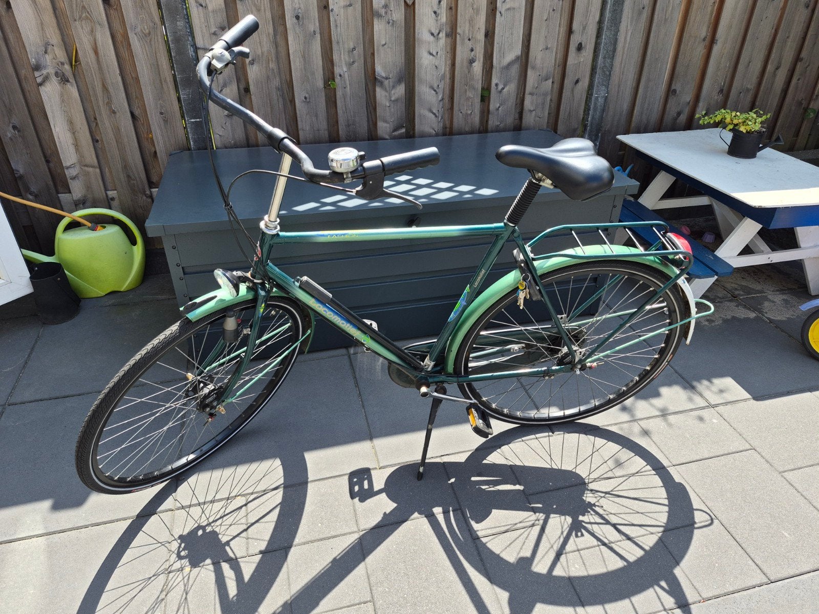 Herenfiets met 3 versnellingen, Fietsen en Brommers, Fietsen | Heren | Herenfietsen, Gebruikt, Versnellingen, 57 tot 61 cm, Trommelrem